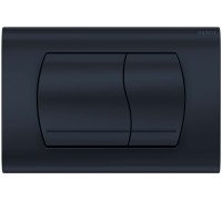 Панель смыва Kordi KDI-0000049 черный прямоугольные кнопки KDI-0000049