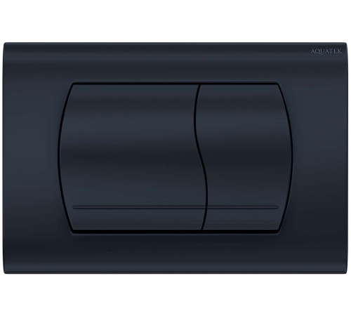 Панель смыва Kordi KDI-0000049 черный прямоугольные кнопки KDI-0000049