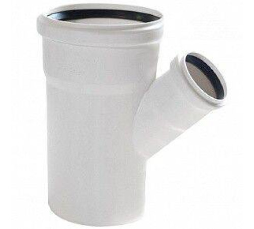 Тройник REHAU RAUPIANO Plus 110/75/45° полипропилен 11213341001
