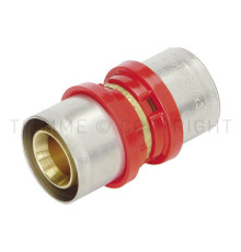 Муфта переходная пресс Tiemme латунная 26х16 мм 1670052