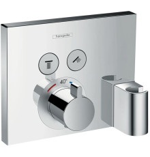 Термостат для душа Hansgrohe ShowerSelect на 2 потребителя скрытого монтажа хром 15765000