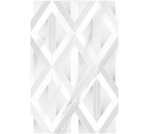 Декор Шахтинская плитка Сапфир светлый 02 20x30 см 010300000217