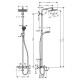 Душевая система Hansgrohe Crometta E 240 1jet Showerpipe с термостатом для ванны хром 27298000