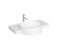 Раковина VitrA Voyage 700х515х120 мм с 1 отверстием под смеситель VitrA Clean белая 7224B4030041