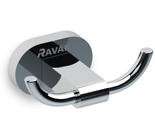 Крючок двойной RAVAK Chrome CR 100.00 X07P186