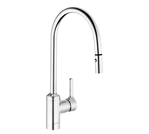 Смеситель для кухни Kludi Bingo Star 225 мм выдвижной излив 2 режима 428520578