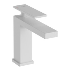 Смеситель для раковины hansgrohe Tecturis E 117 мм гладкий корпус белый матовый 73011700