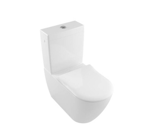 Унитаз напольный Villeroy & Boch Subway 2.0 370x700 мм DirectFlush альпийский белый 5617R001