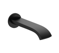 Излив для ванны Hansgrohe Vivenis настенный черный матовый 75410670