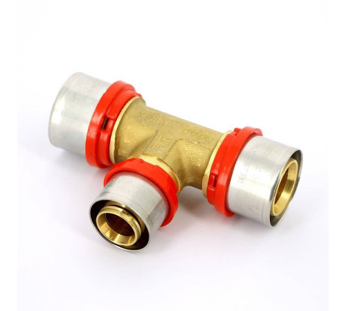 Тройник пресс Tiemme 32х26х32 мм 1650064