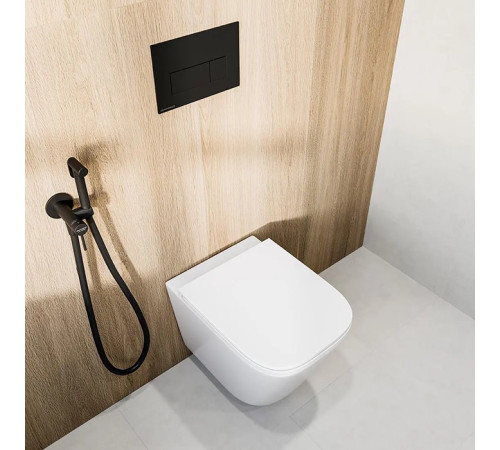 Унитаз подвесной Kerama Marazzi Cubo 34х48 см смыв торнадо с сиденьем CU.T.wc.02