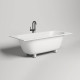 Ванна встраиваемая Salini Ornella Axis 170 170 х 70 х 60 см S-Sense белый 104613G/23101H