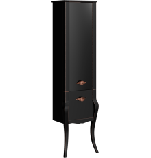 Пенал напольный Cezares Borgia 480х1830х350 мм черный BOR0548BLK