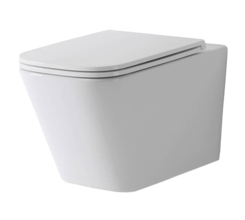 Унитаз подвесной TECE TECEspring S Regular безободковый Tornado flush сиденье Slim белый 9700996