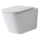Унитаз подвесной TECE TECEspring S Regular безободковый Tornado flush сиденье Slim белый 9700996