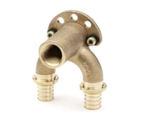 Угольник настенный проходной REHAU RAUTITAN RX 16-1/2-16 внутренняя резьба короткий 14564033001