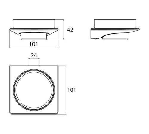 Мыльница подвесная emco Art хром/хрусталь 1630 001 01