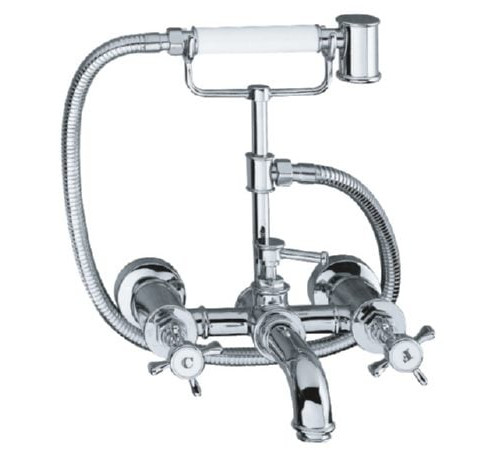 Смеситель для ванны с душевым гарнитуром Lemark Victoria хром 25019/150