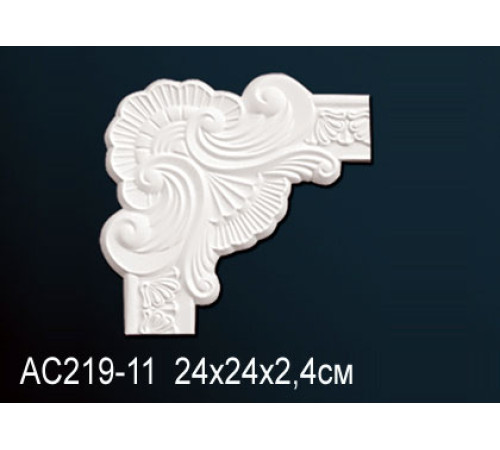 Угловой элемент для молдинга Perfect AC219-11 полиуретан