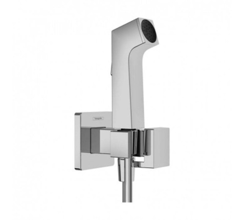 Гигиенический душ Hansgrohe Bidette E со смесителем шлангом 125 см и держателем хром 29233000