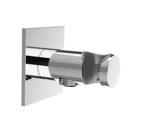 Шланговое подсоединение Almar Square с держателем лейки хром E095039.CR