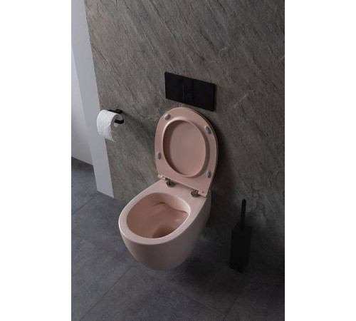 Чаша подвесного унитаза Allen Brau Fantasy розовый 4.11004.SM