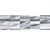 Бордюр Шахтинская плитка Аника голубой 01 25x7.5 см 010200000093