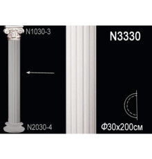 Тело полуколонны Perfect N3330 полиуретан N3330