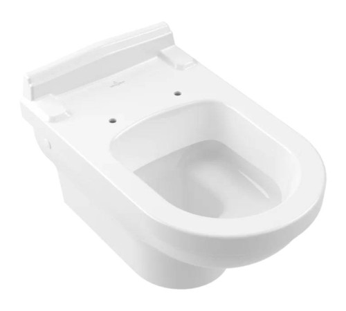 Унитаз подвесной Villeroy & Boch Hommage 37x60x34.5 см CeramicPlus альпийский белый 6661B0R1