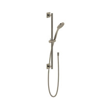 Душевой гарнитур Gessi Emporio с держателем и ручным душем Finox Brushed Nickel 47314#149