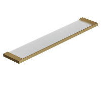 Полка стеклянная KLUDI VELA C 600 мм Brushed Gold 31973N0