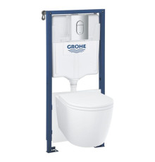 Инсталляция для унитаза GROHE Rapid SL 5 в 1 высота 1.13 м альпин-белый 103849SH00
