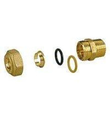 Фитинг с наружной резьбой Giacomini R180M 1/2 x 12 мм конусное соединение R180MY112