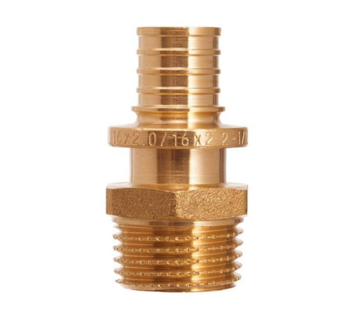 Муфта переходная латунная SMART Install 25x3.5 мм - НР 3/4 52115S