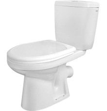 Унитаз-компакт Sanita Luxe Анимо горизонтальный выпуск 2 режима 1.WH30.2.132