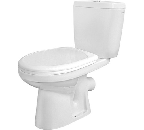 Унитаз-компакт Sanita Luxe Анимо горизонтальный выпуск 2 режима микролифт 1.WH30.2.135