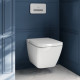 Унитаз подвесной Villeroy & Boch Finion 37.5x56x35 см CeramicPlus альпийский белый 4664R0R1