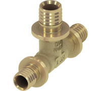 Тройник редукционный TECEflex 25x16x25 мм латунь 760527