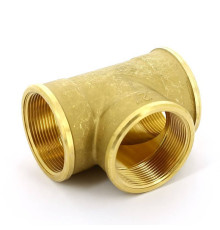 Тройник латунный Tiemme 2 ВР 1500120