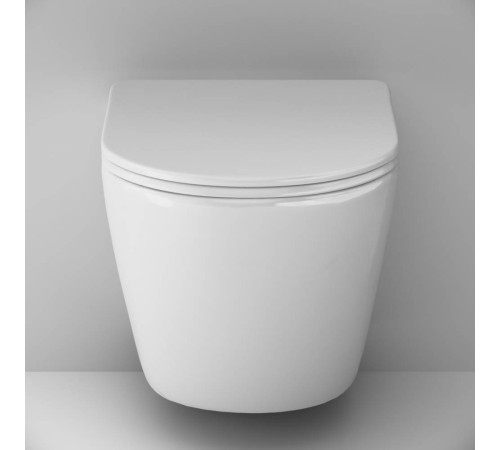 Унитаз подвесной AM.PM Like AquaSpin с сиденьем микролифт C801900SC