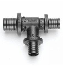 Тройник с уменьшенным боковым и торцевым проходами REHAU RAUTITAN PX 32-25-20 11600891001