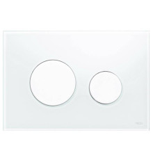 Панель смыва TECE TECEloop стекло белое клавиши белые 9240650