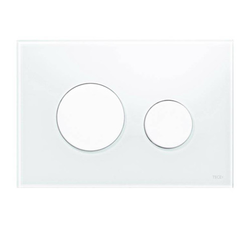 Панель смыва TECE TECEloop стекло белое клавиши белые 9240650