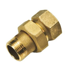 Муфта трехкомпонентная Tiemme 1x1 дюйм 1500007
