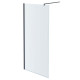 Душевая перегородка Aquanet Walk In WIW 09020GM 900x2000 мм с держателем оружейная сталь AQ WIW 09020GM