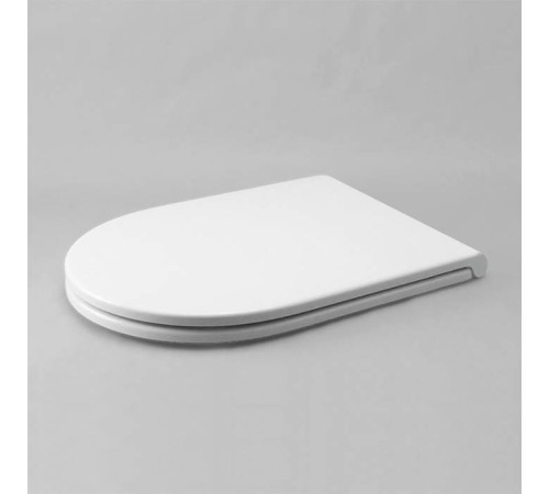 Сиденье для унитаза Azzurra Comoda быстросъемное микролифт Bianco lucido COM 1800 F bi