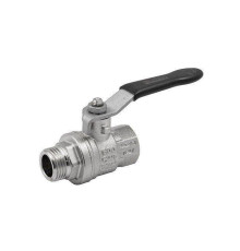 Кран шаровой Högert Technik Strong T 1 1/4 НР-ВР рычаг EV1142101