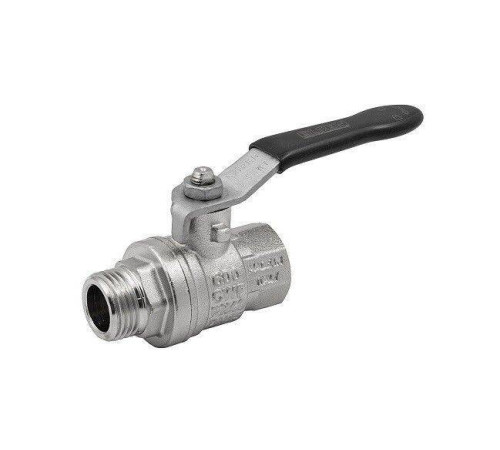 Кран шаровой Högert Technik Strong T 1 1/4 НР-ВР рычаг EV1142101