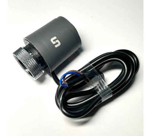 Привод термоэлектрический Stout NO нормально открытый 230 В черный кабель 1 м STE-0002-000002