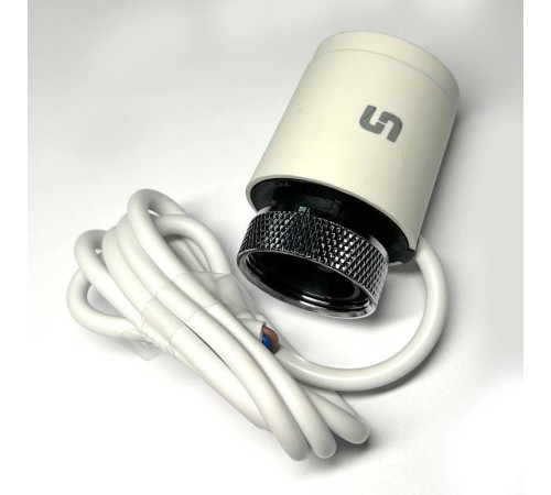 Привод термоэлектрический Stout NO нормально открытый 230 В белый кабель 1 м STE-0002-000001